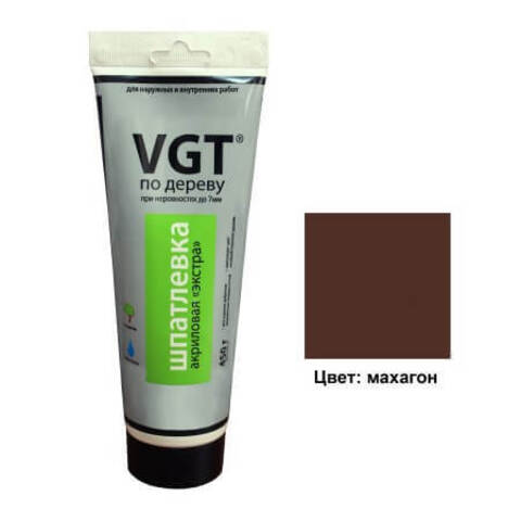 Шпатлевка акриловая по дереву VGT Экстра / ВГТ