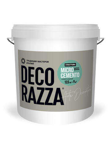 Состав крупнофракционный / микроцемент Decorazza Microcemento Struttura + Legante