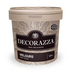Декоративная штукатурка с эффектом мягкого нежного бархата Decorazza Velours / Декорацца Велюр