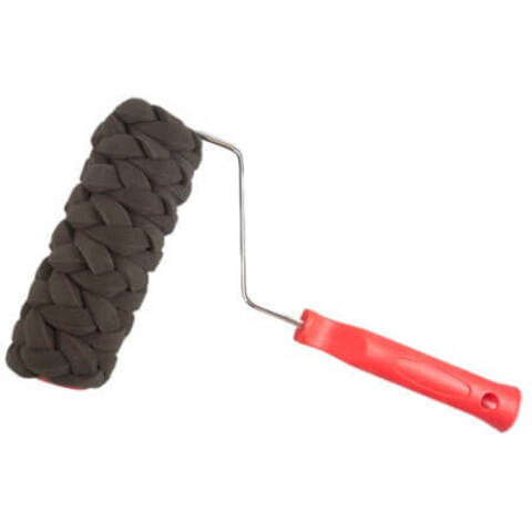 Валик декоративный плетеный поролон STMDecor 804 / СТМДекор