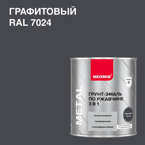 Грунт-эмаль по ржавчине Neomid / Неомид