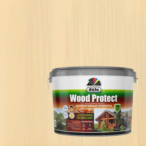 Декоративная пропитка для древесины Dufa Wood Protect / Дюфа Вуд Протект