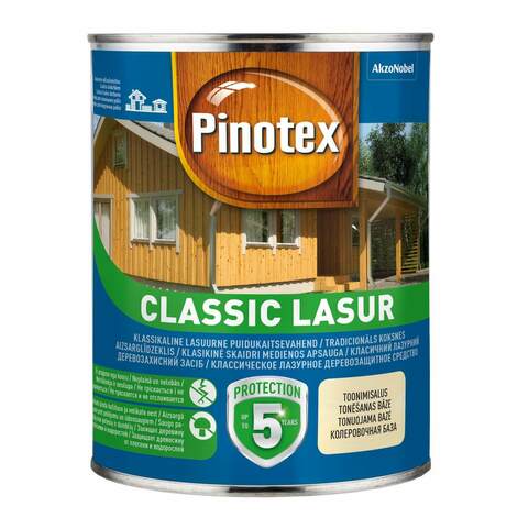 Пропитка деревозащитная Pinotex Classic Lasur / Пинотекс Классик Лазурь