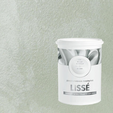 Декоративная штукатурка с эффектом блестящего шелка Vincent Decor Lisse / Винсент Декор Лиссе