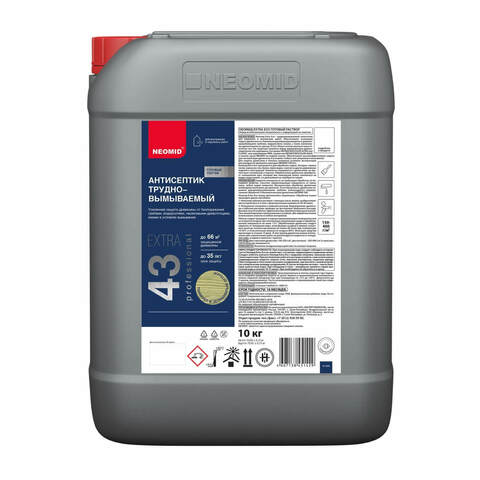 Антисептик трудновымываемый Neomid 43 Extra / Неомид Экстра