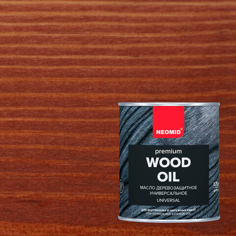 Масло деревозащитное с воском Neomid Premium / Неомид Премиум