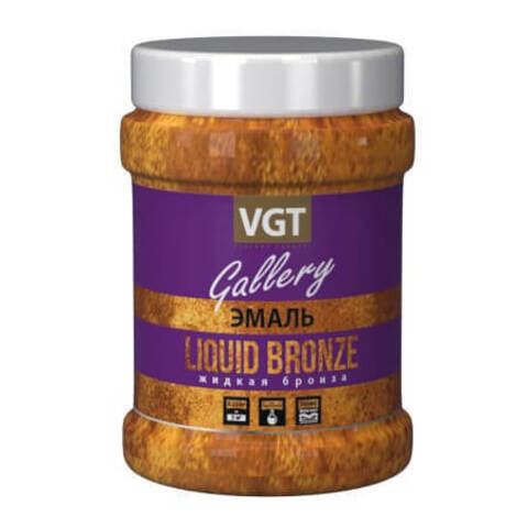 Эмаль перламутровая VGT Gallery Жидкий Металл / ВГТ