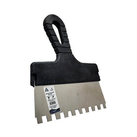 Шпатель зубчатый из нержавеющей стали Deltaroll / Дельтарол