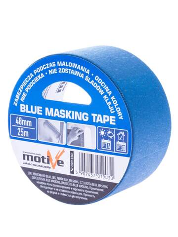 Лента малярная синяя Motive / Мотив