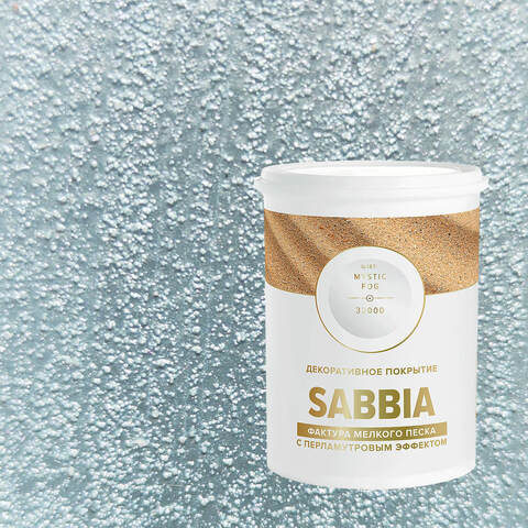 Декоративная штукатурка с эффектом перламутрового песка Vincent Decor Sabbia / Винсент Декор Саббия