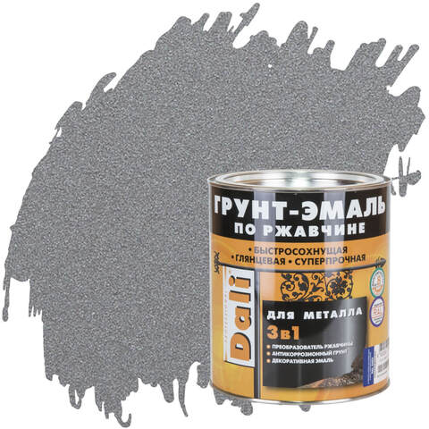 Грунт-эмаль по ржавчине 3 в 1 Dali / Дали