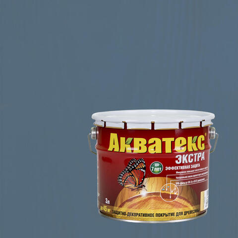 Защитно-декоративное покрытие для древесины Акватекс Экстра