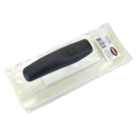 Кельма венецианская пластиковая овальная мягкая белая со сточенными краями STMDecor D1147HR/СТМДекор