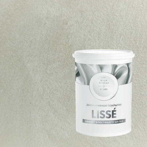 Декоративная штукатурка с эффектом блестящего шелка Vincent Decor Lisse / Винсент Декор Лиссе