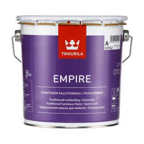 Краска для мебели Tikkurila Empire / Тиккурила Эмпир полуматовая