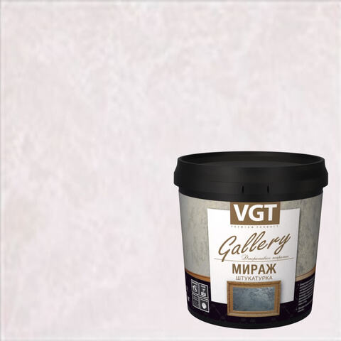 Штукатурка декоративная полуглянцевая VGT Gallery Мираж / ВГТ