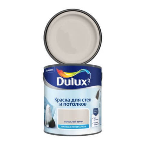Краска интерьерная для стен и потолков матовая Dulux / Дюлакс