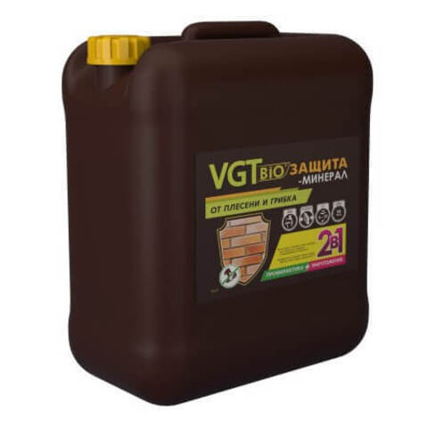 Пропитка-антисептик от плесени и грибка VGT BIO Защита-Минерал / ВГТ Био