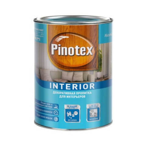 Пропитка для древесины интерьерная Pinotex Interior / Пинотекс Интериор