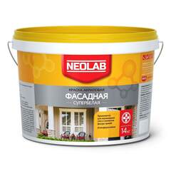 Краска акриловая супербелая фасадная Neolab / Неолаб