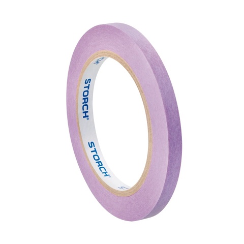 Лента малярная деликатная, экстратонкая фиолетовая Storch / Шторх