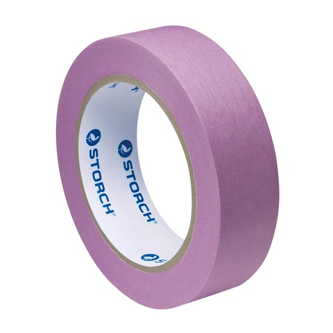 Лента малярная деликатная, экстратонкая фиолетовая Storch / Шторх