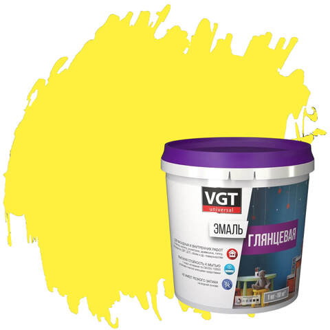 Эмаль универсальная цветная глянцевая ВД-АК-1179 VGT / ВГТ