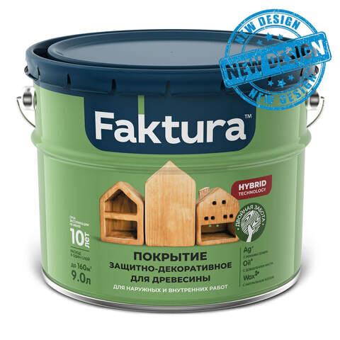 Антисептик для деревянных фасадов Faktura / Фактура глянцевый