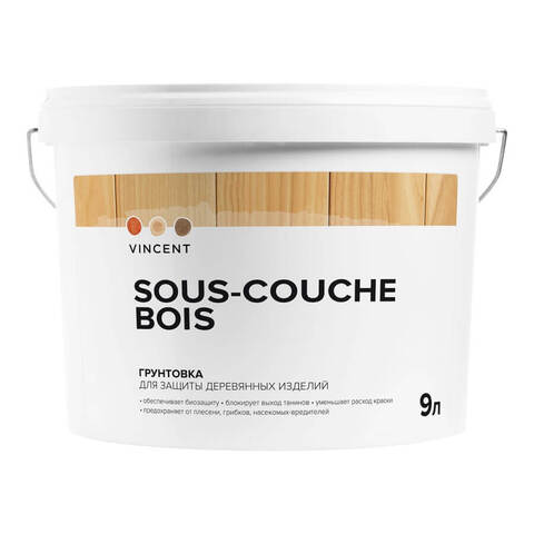 Грунтовка для древесины Vincent Sous-Couche Bois / Винсент Со-Куш Буа