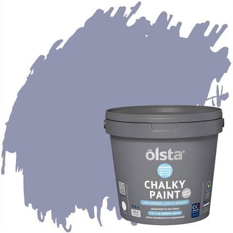 Краска для мебели, стен и дверей Olsta Chalky Paint / Ольста