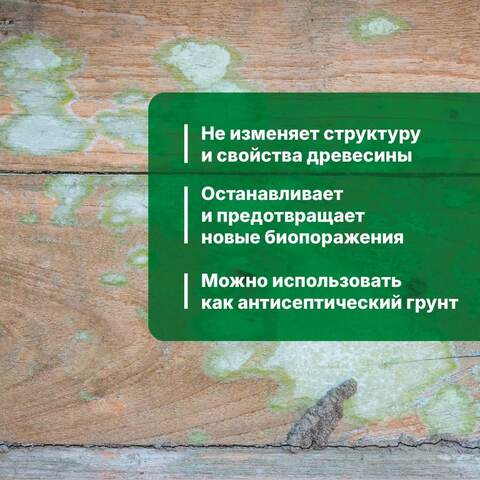Антисептик универсальный для древесины против грибка и плесени Prosept / Просепт