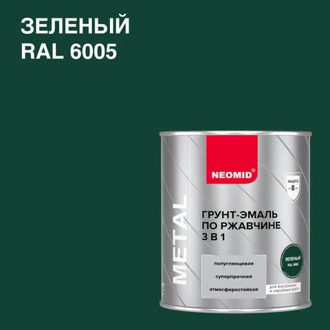 Грунт-эмаль по ржавчине Neomid / Неомид