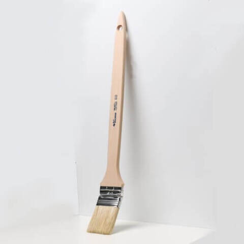 Кисть радиаторная, натуральная щетина Boldrini / Болдрини