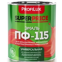 Эмаль ПФ-115 на алкидной основе ProfiLux Superprice / Профилюкс Суперпрайс