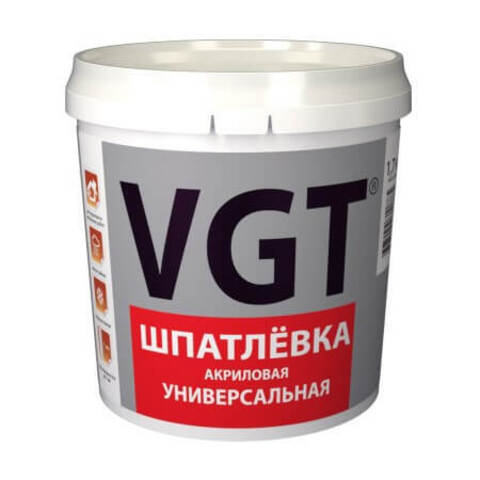 Шпатлевка акриловая универсальная VGT / ВГТ