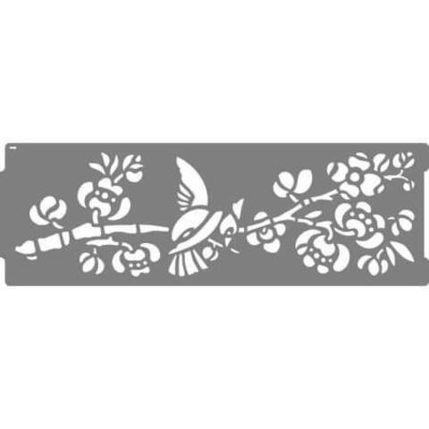 Трафарет бордюр для декоративных штукатурок Art Decor / Арт Декор