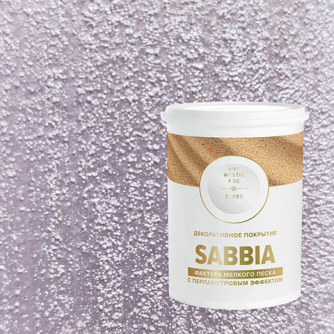 Декоративная штукатурка с эффектом перламутрового песка Vincent Decor Sabbia / Винсент Декор Саббия