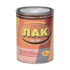 Лак для тонирования и защиты изделий из дерева Новбытхим ХВ-784