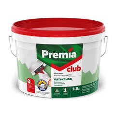 Шпатлевка латексная для внутренних работ Premia Club / Премиа Клаб