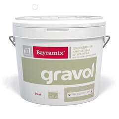 Штукатурка декоративная камешковая Bayramix Gravol / Байрамикс Гравол