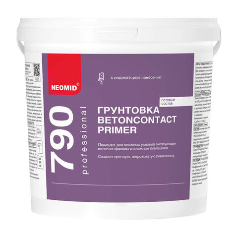 Грунтовка Neomid 790 Beton Contact Primer  / Неомид Бетонконтакт Праймер