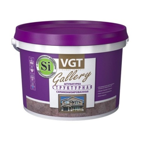 Штукатурка декоративная Структурная силиконизированная VGT Gallery / ВГТ