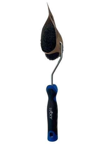 Валик угловой с ручкой для нанесения шпатлевки Lucky TarnamidPRO / Лаки