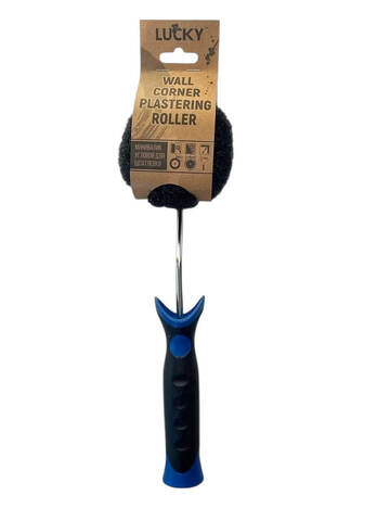 Валик угловой с ручкой для нанесения шпатлевки Lucky TarnamidPRO / Лаки