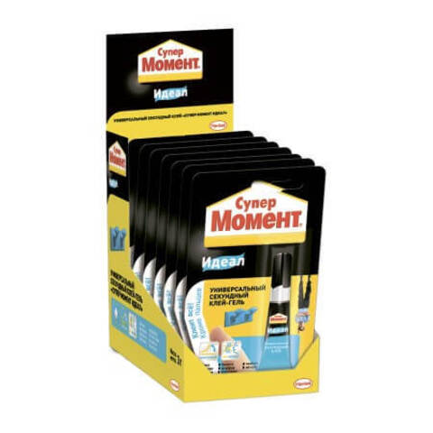 Клей универсальный секундный Супер Момент Идеал