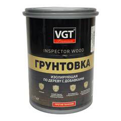 Грунтовка изолирующая по дереву с добавками против танинов VGT Premium Inspector Wood / ВГТ Премиум