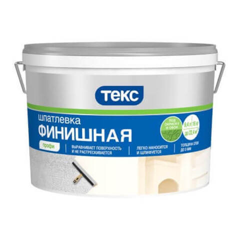 Шпатлевка финишная Текс Профи