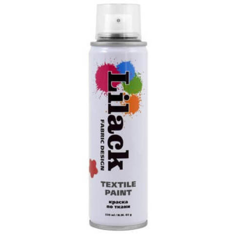 Краска аэрозольная по ткани Lilack Textile Paint / Лилак Текстиль Пэйнт