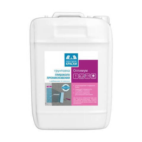 Грунтовка глубокого проникновения с индикатором Текс