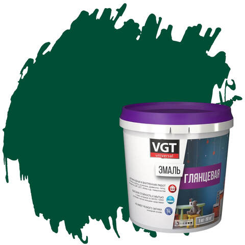 Эмаль универсальная цветная глянцевая ВД-АК-1179 VGT / ВГТ
